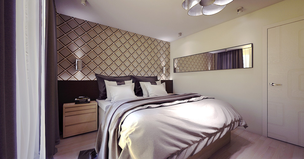 Интерьер квартиры в современном стиле с нотами ар-деко. ЖК Мегаполис. Минск