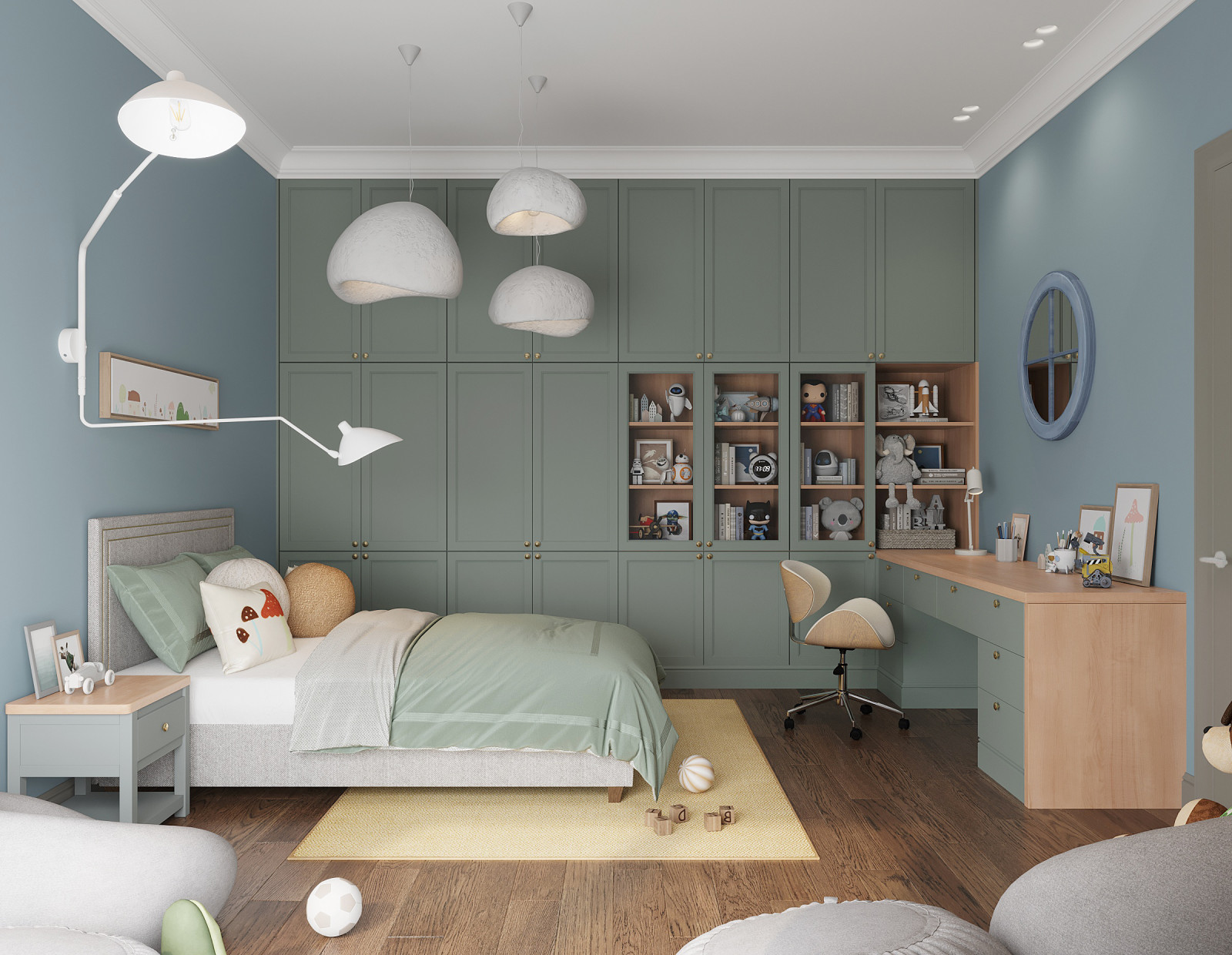 Детская комната мальчика