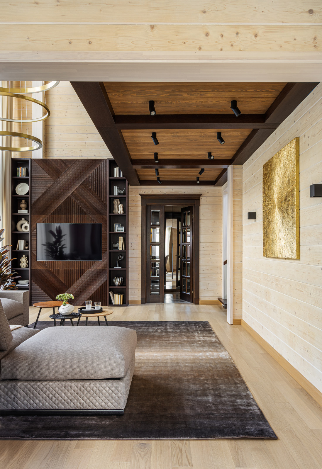 Стилизация загородного дома в Лапино