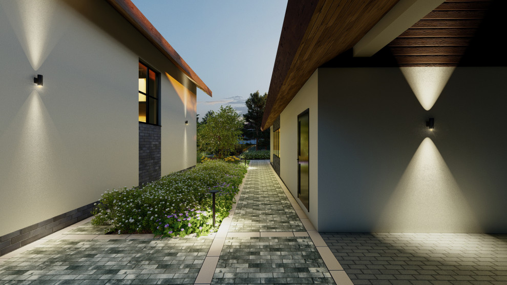 Сад "Geometrium" в КП "Европа"