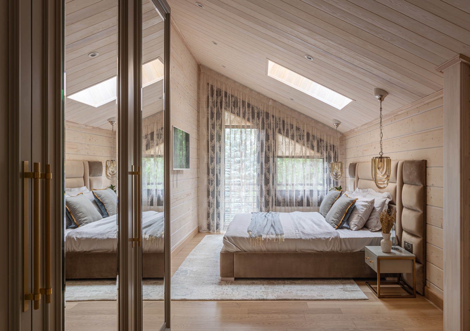 Стилизация загородного дома в Лапино