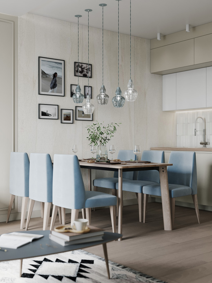 Дизайн-проект квартиры в Москве, 120 кв.м