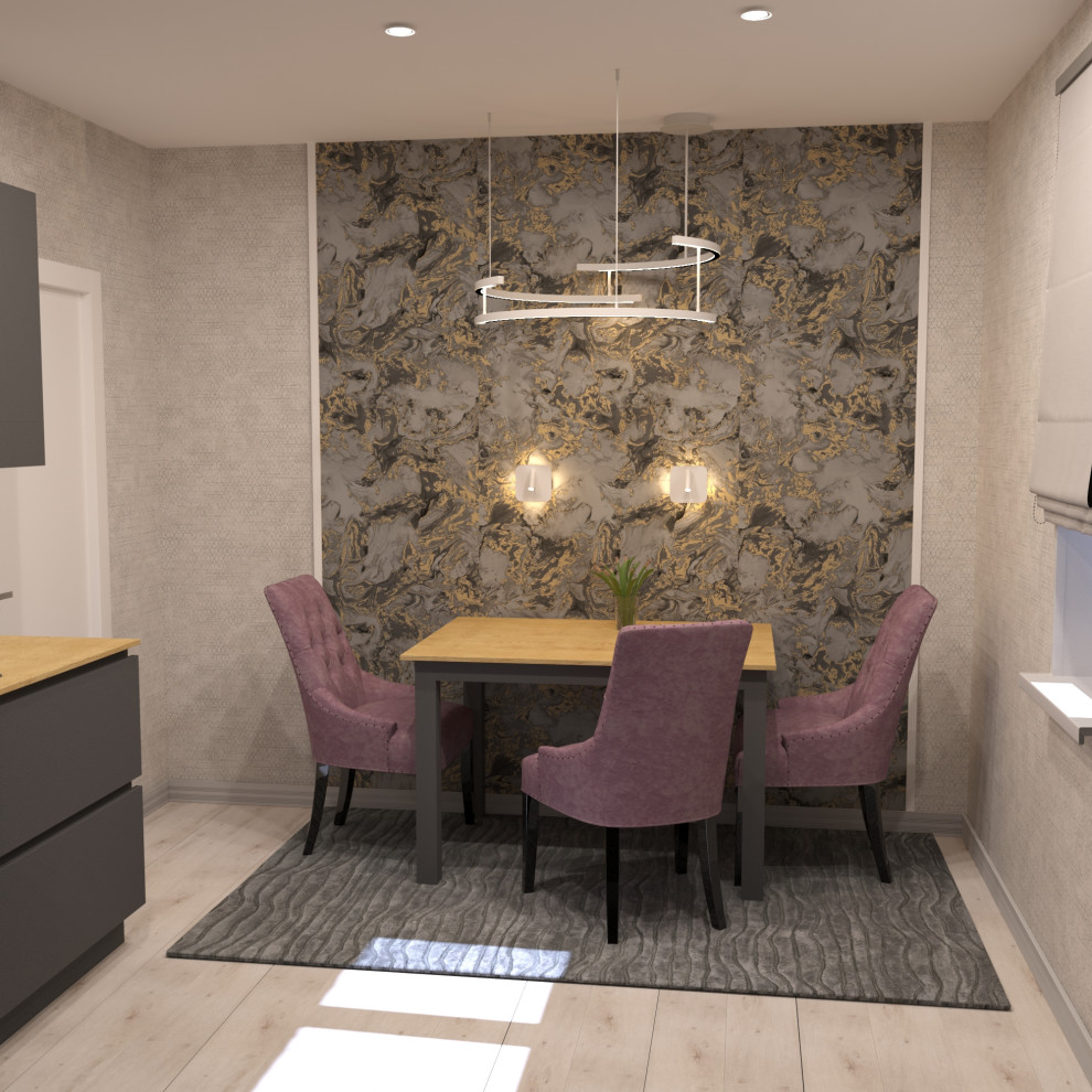 Дизайн-проект квартиры для девушки