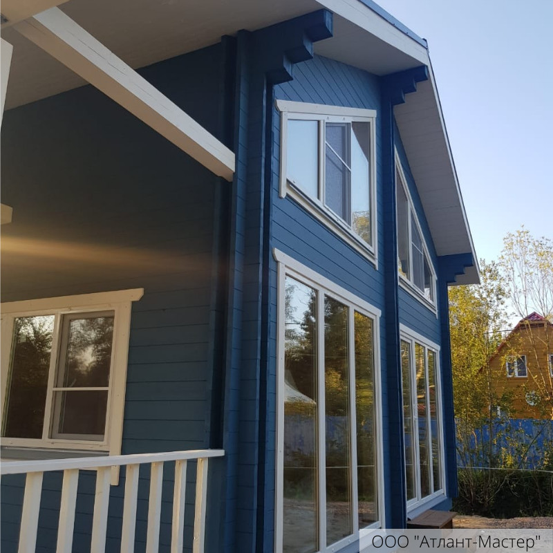 Покраска дома 11