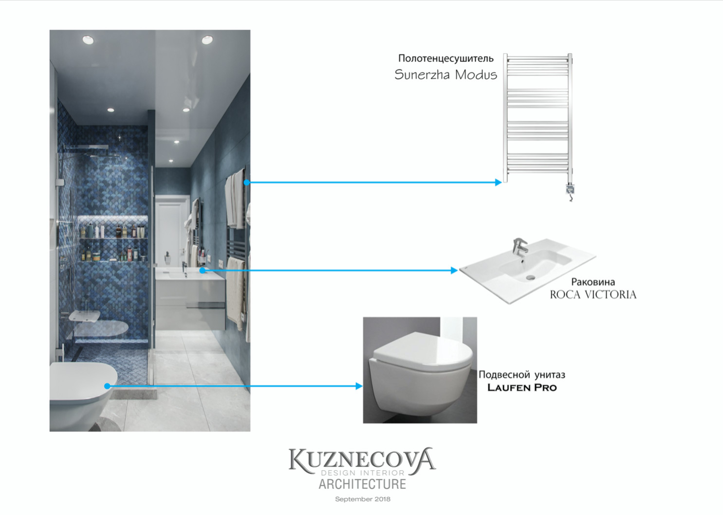 Дизайн проект квартиры 85 кв.м.