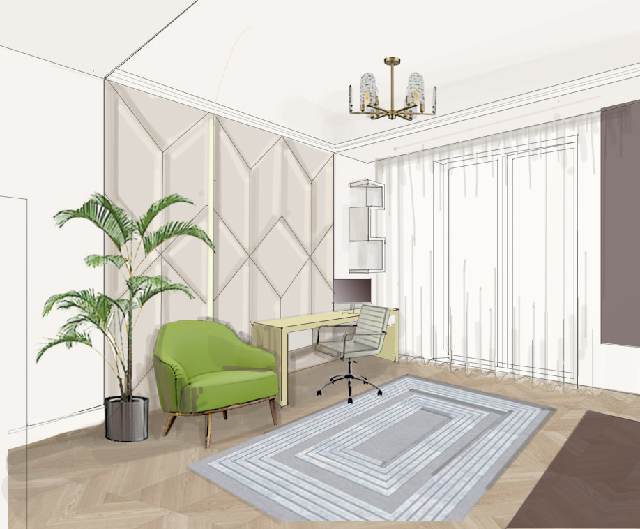 Трехкомнатная квартира на ул. Державина