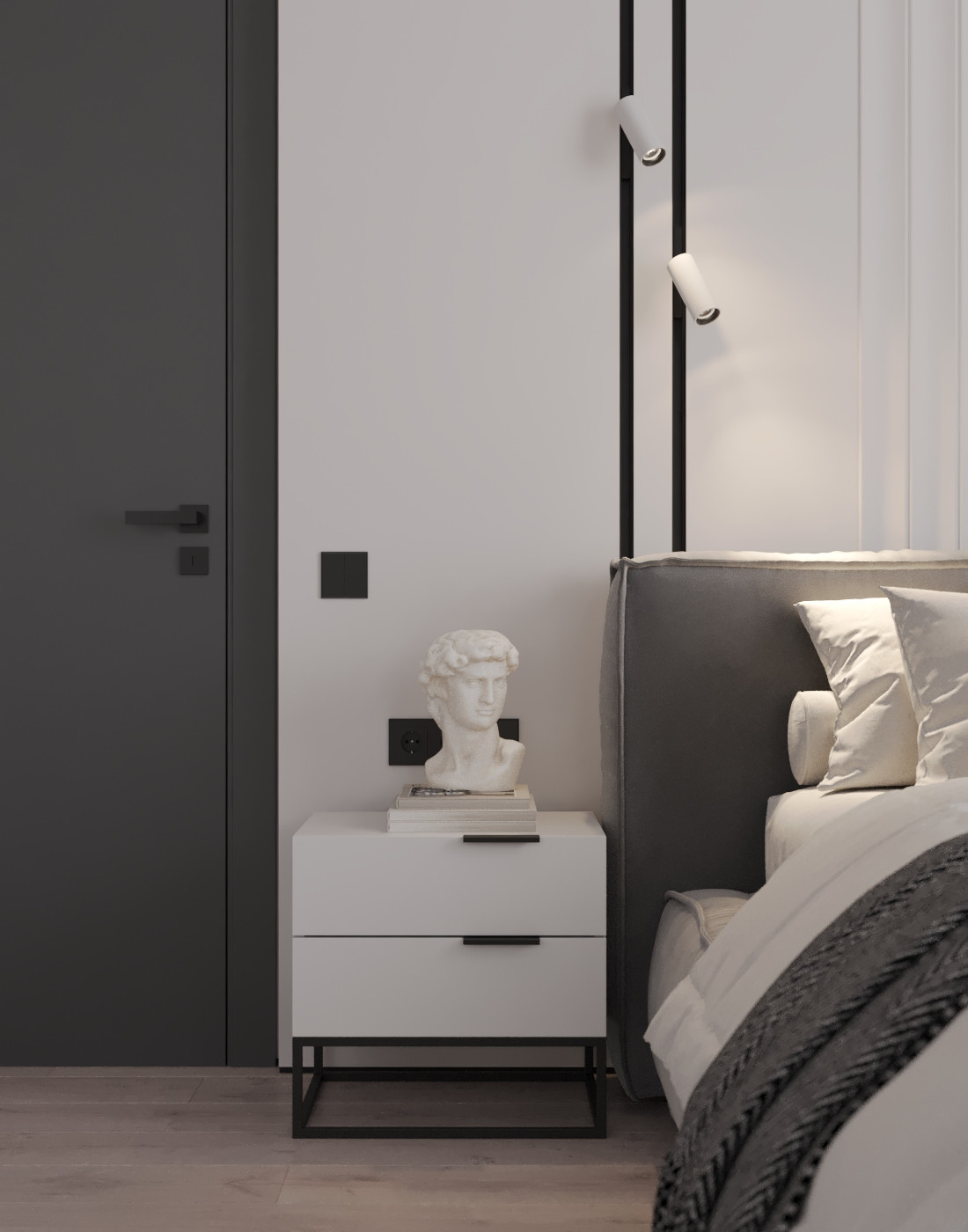 Коттедж с брутальными элементами