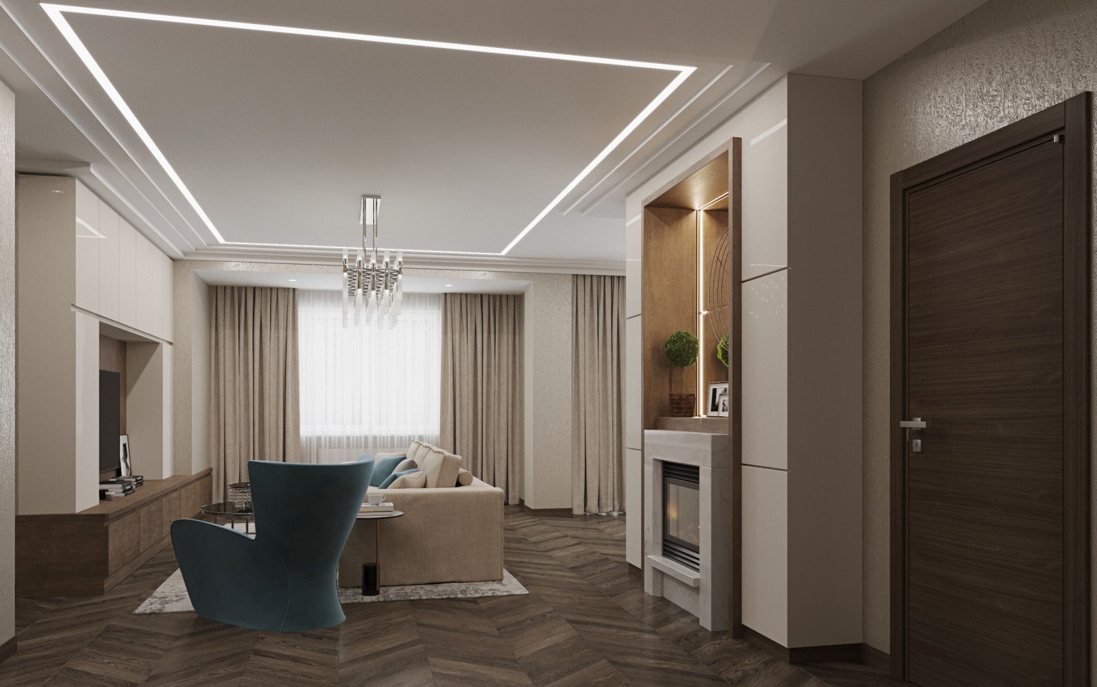 Квартира 118 м² в ЖК «Куйбышева, 26»