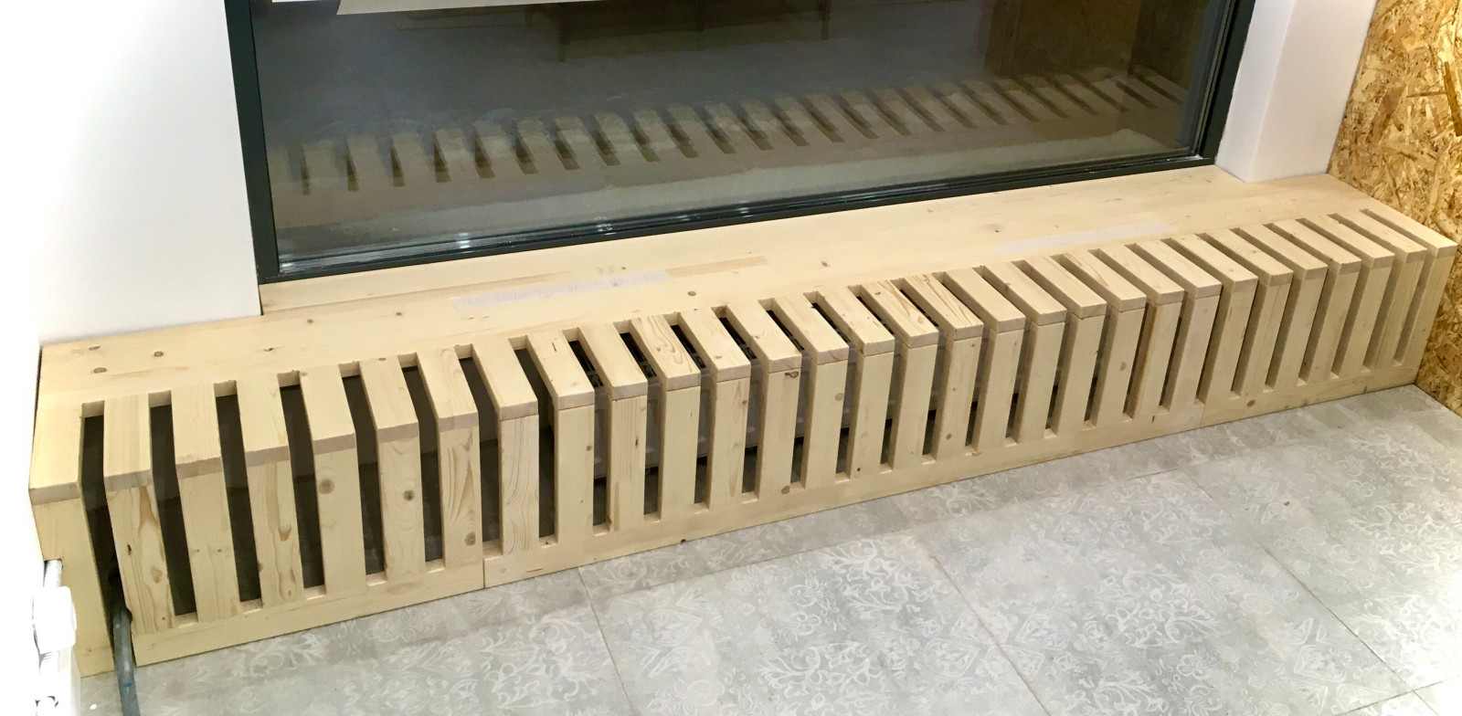 Обложка проекта: Скамейка с скрытым доступом.     Для экомагазина