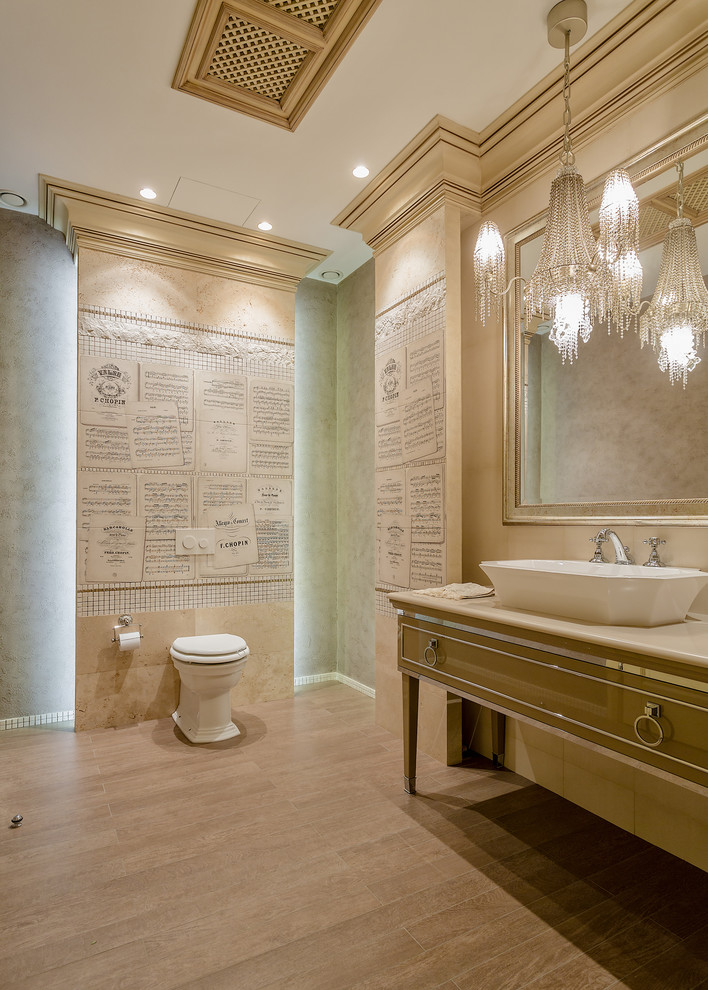 Двухуровневая квартира в класическом стиле.