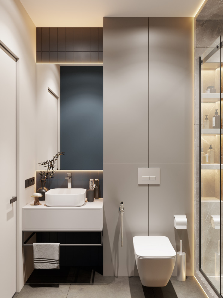 Душевая, первый этаж