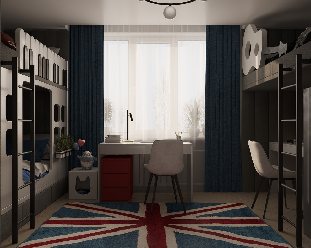 Детская с музыкально-Лондонской тематикой для трёх сестёр