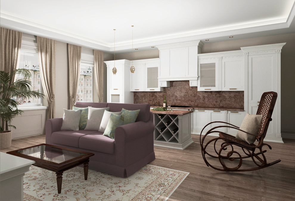 Обложка проекта: Квартира в старом доме на канале Грибоедова