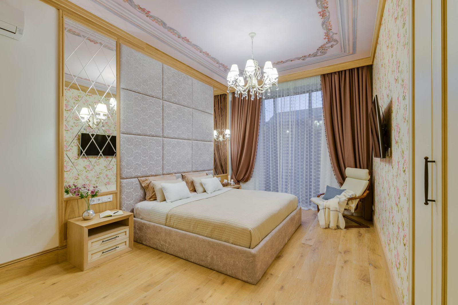 Обложка проекта: Спальня в загородном доме