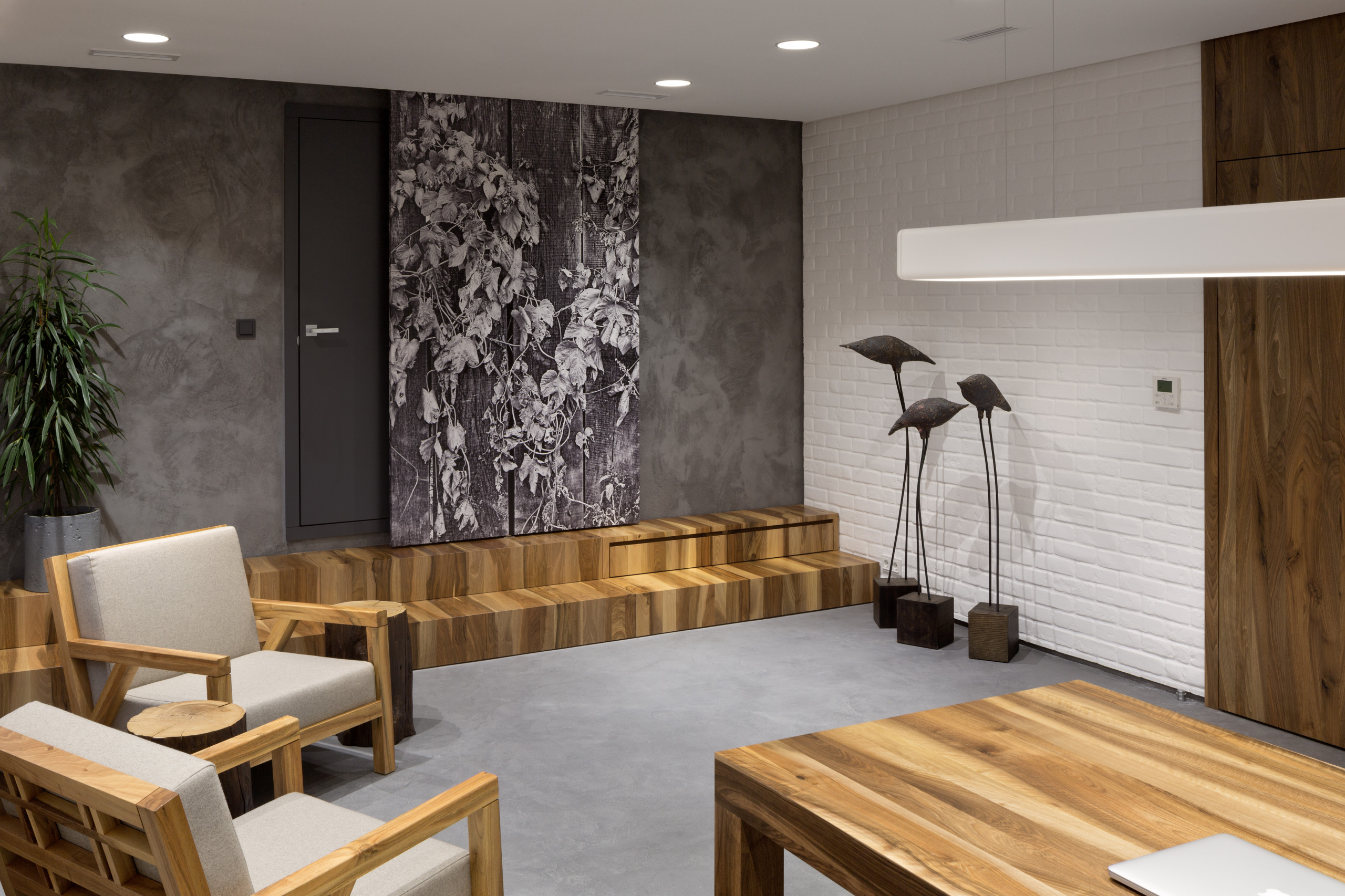 Houzz Украина: Минималистичная квартира с четырьмя уровнями