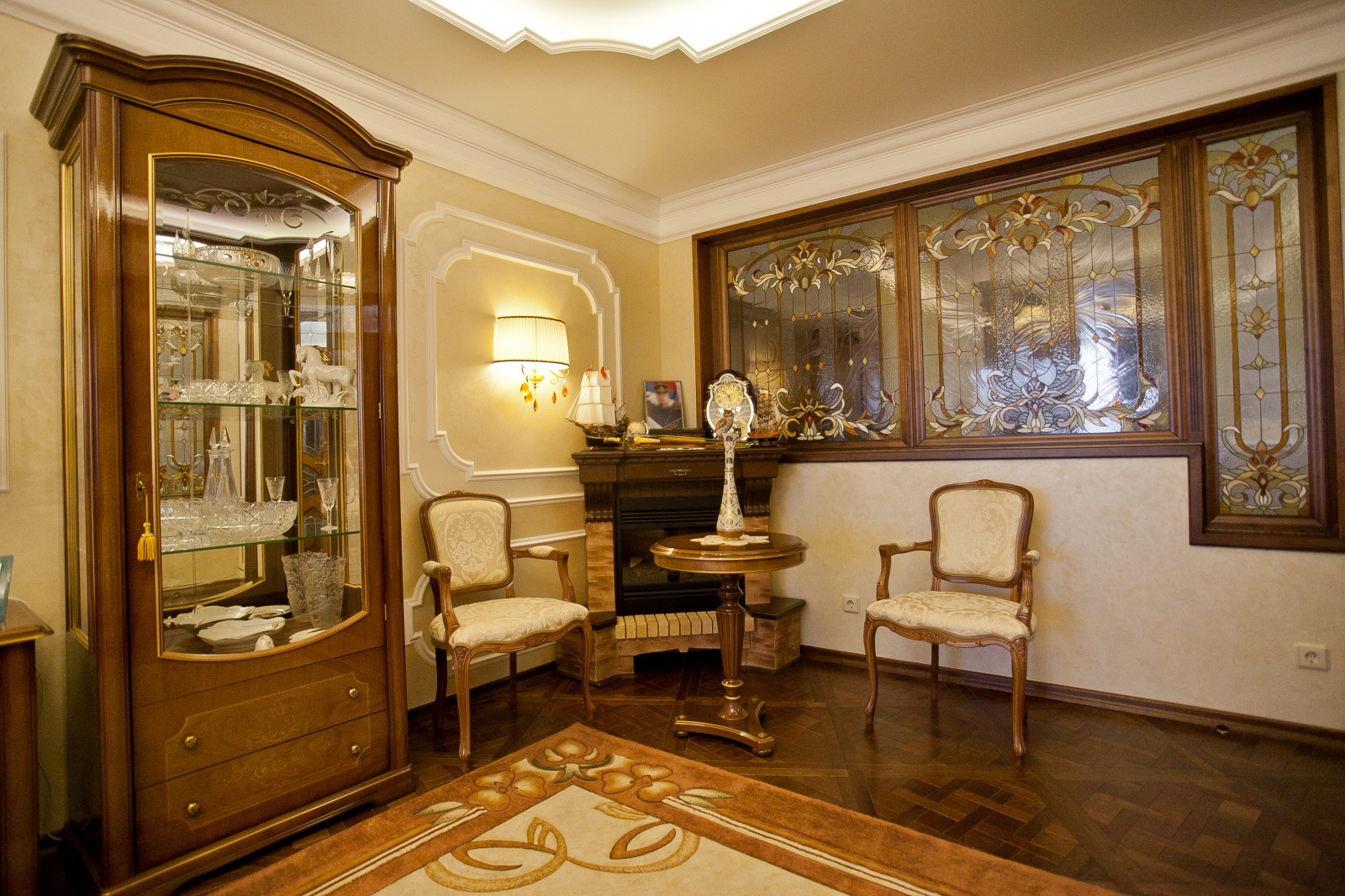 Квартира с витражами