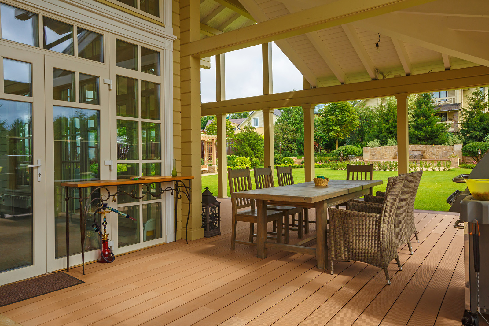 Террасы с видом на идеальный сад