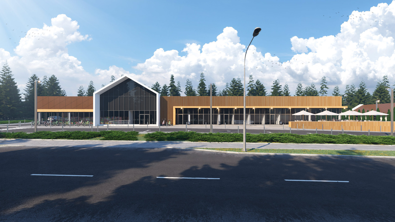 Проект торгового центра в Московской области