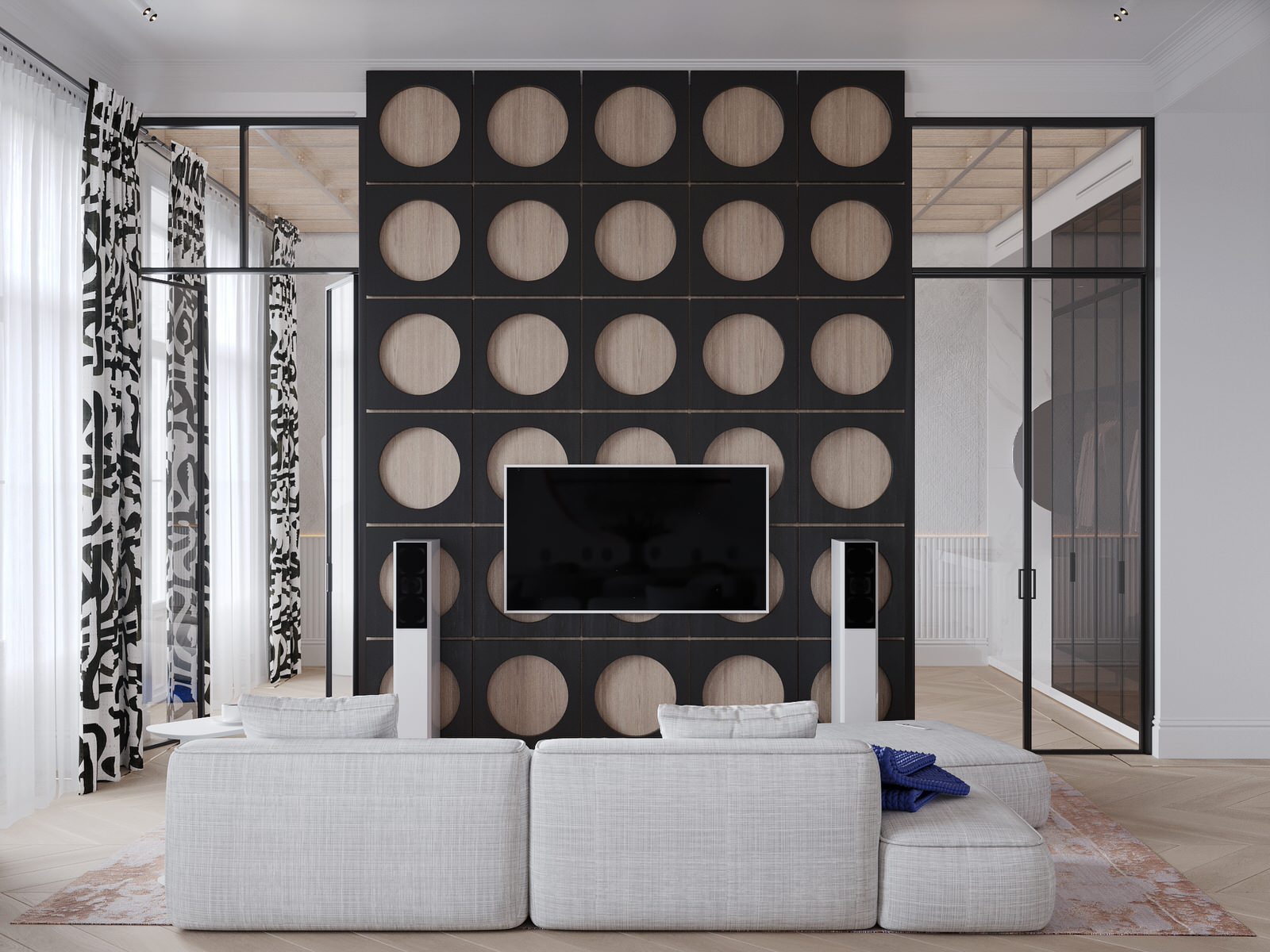 Квартира с кругами