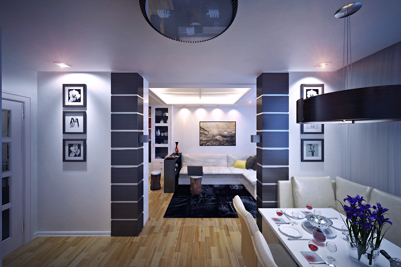 Дизайн квартиры 112 м.кв.