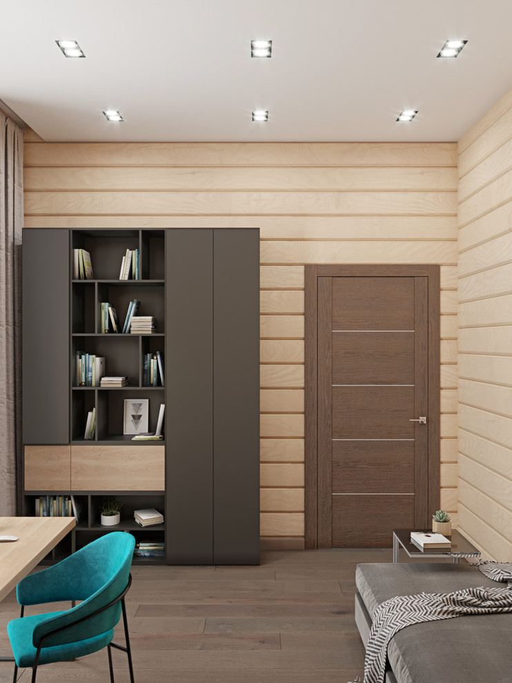 Дом из клееного бруса в пригороде Барнаула