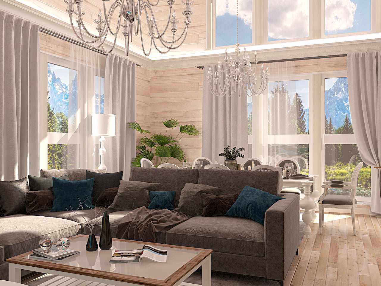 Обложка проекта: Коттедж. Австрия