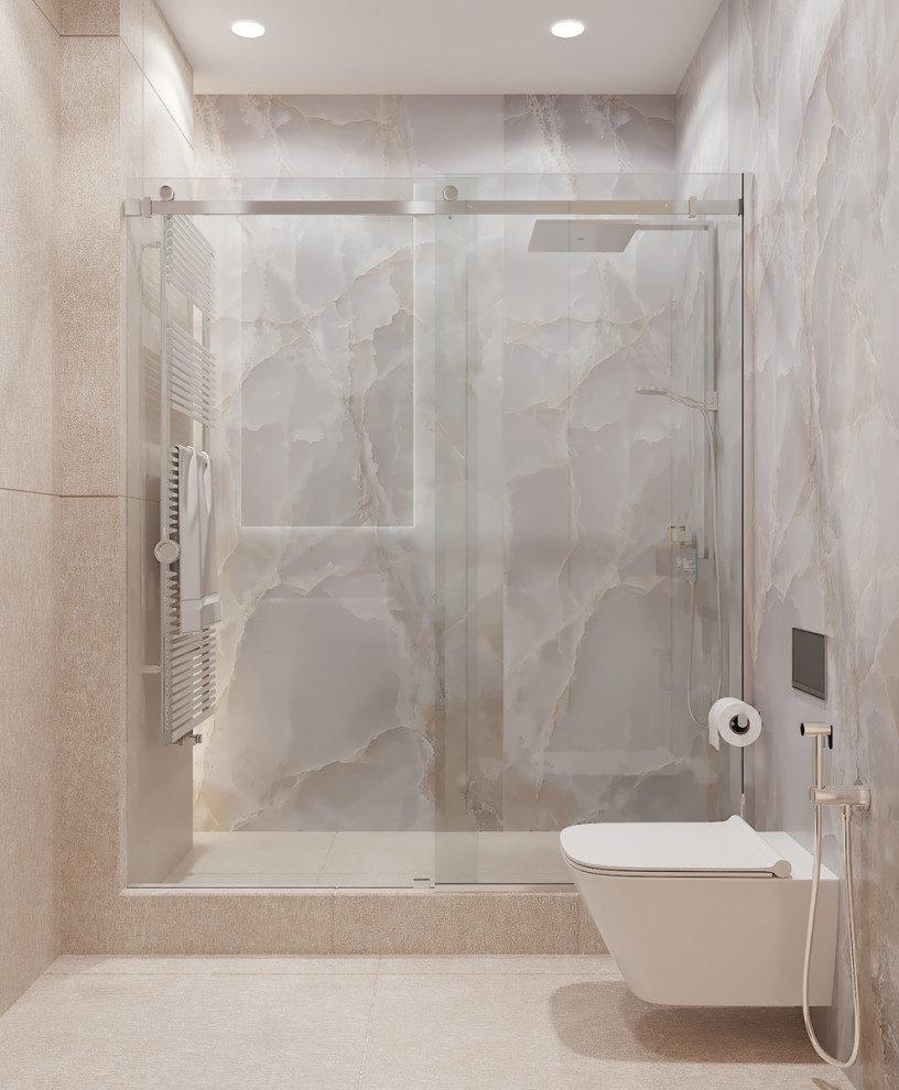 Современный дзен. ЖК Переулок Бульварный. Визуализация.