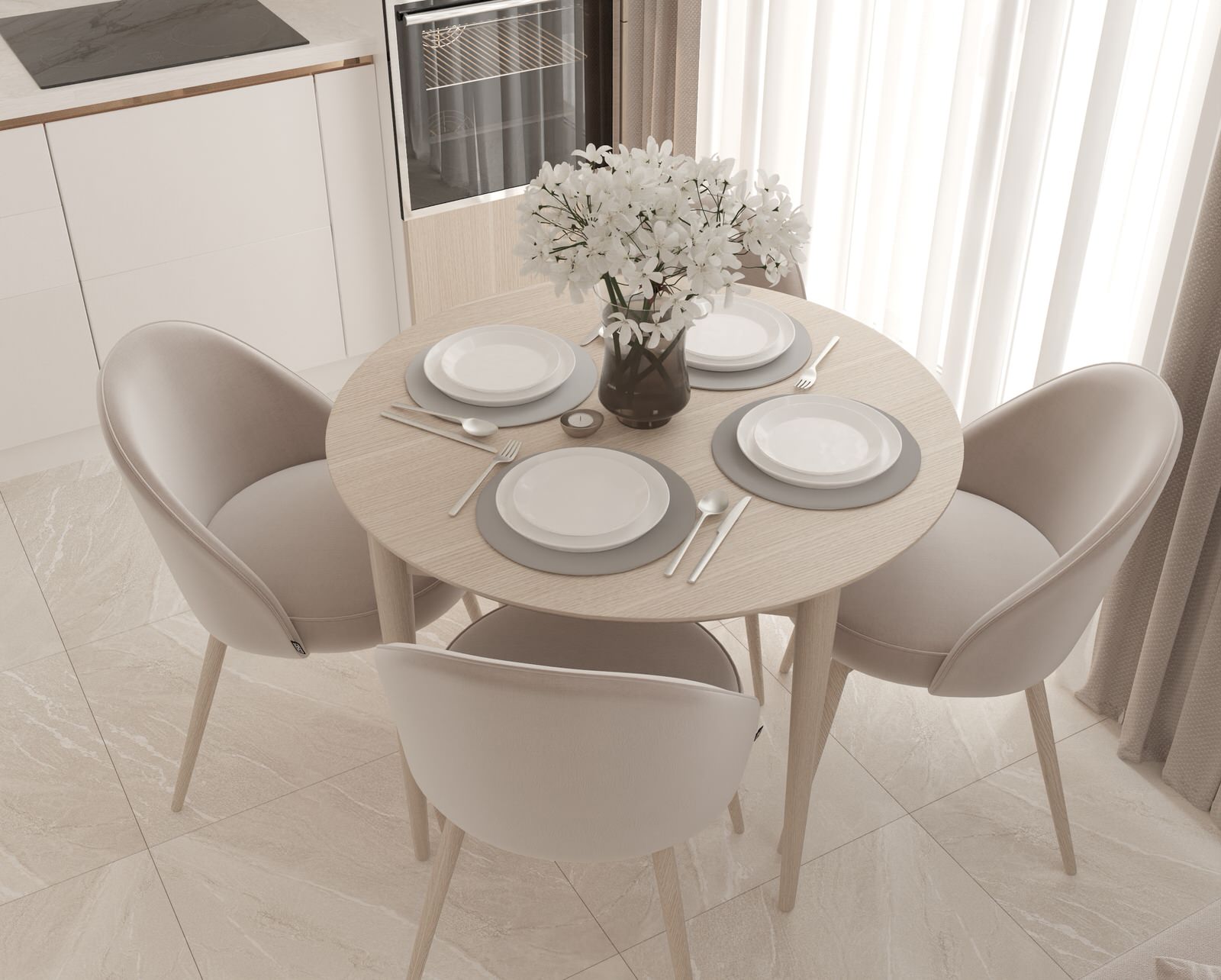 Трехкомнатная квартира