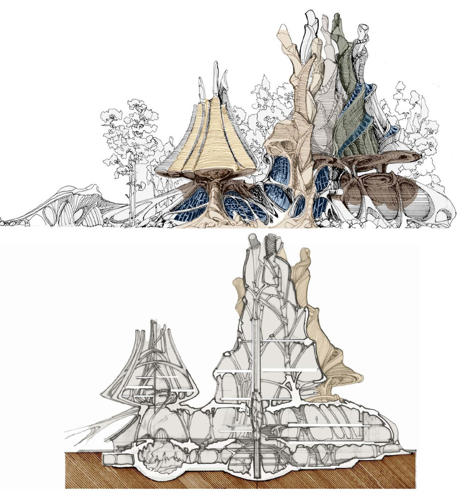 Эскизы - архитектура