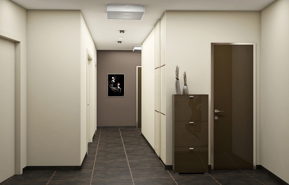 Проект трех-комнатной квартиры в ж/к "Московская 21"