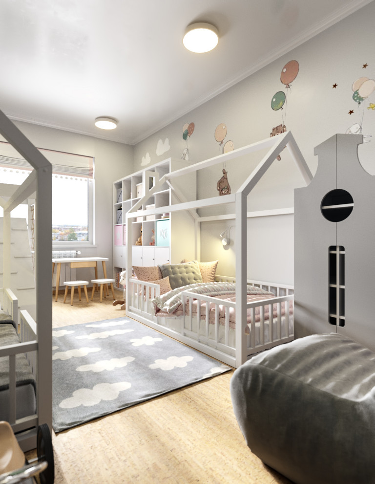 Обложка проекта: Комната для двойняшек 3 года