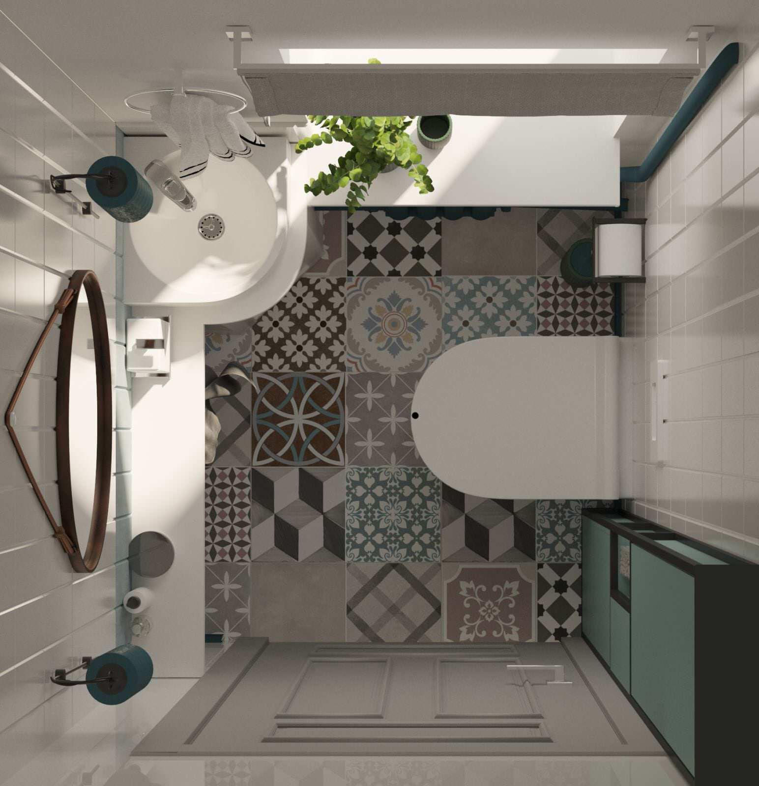 Маленькая однушка в старом фонде  "ДО и ПОСЛЕ"