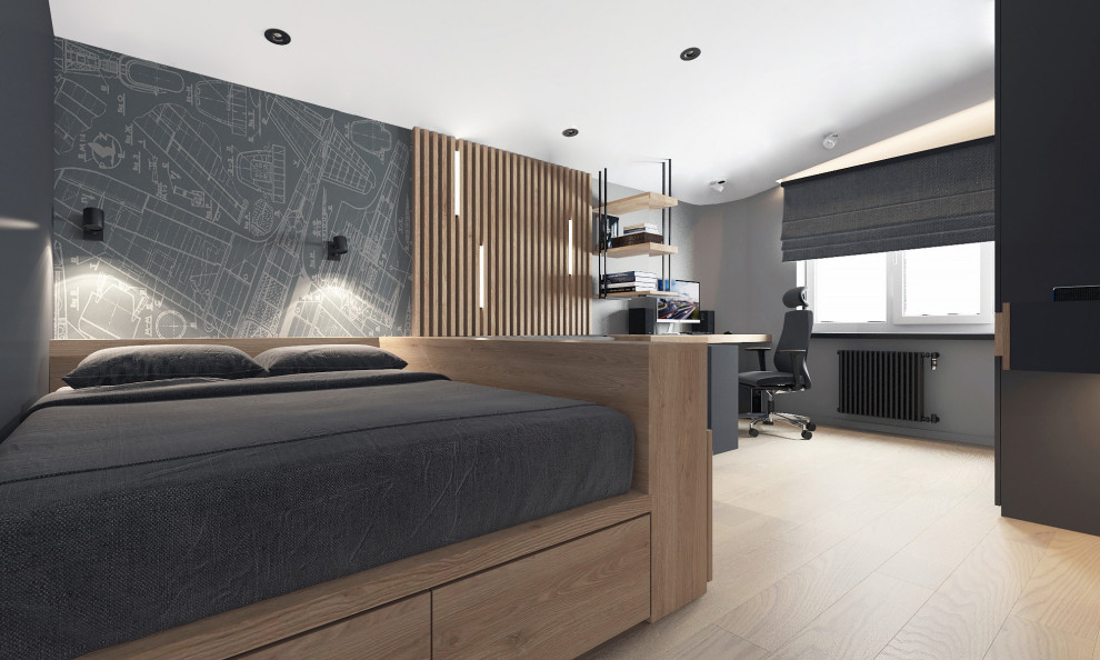 Дизайн двухуровневой квартиры в современном стиле