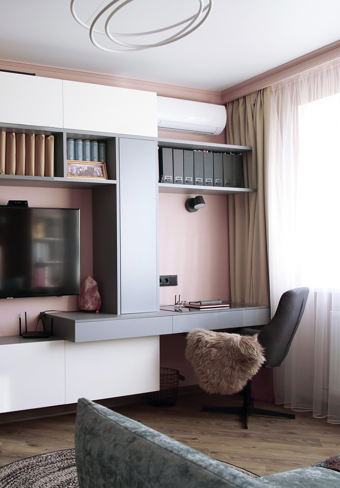 Розовый рассвет фото