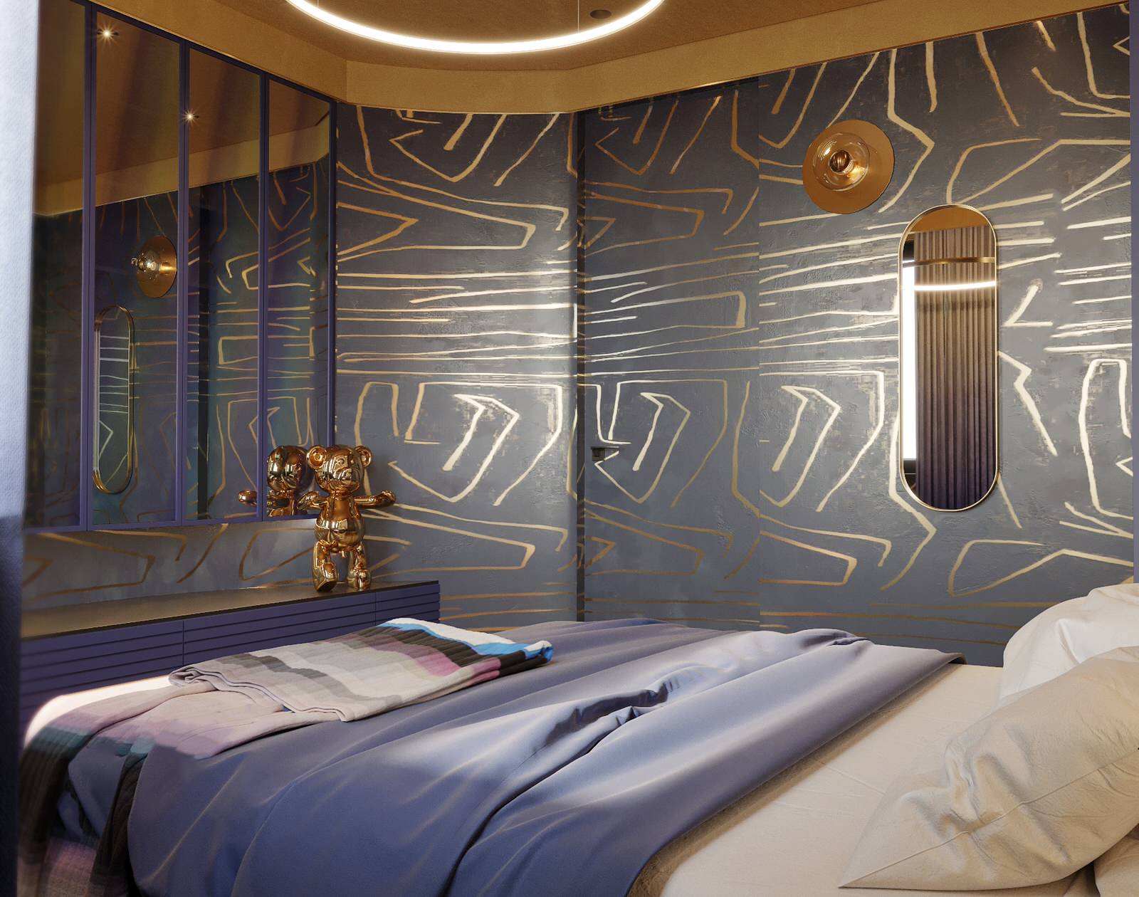 Спальня. Квартира на Таганке