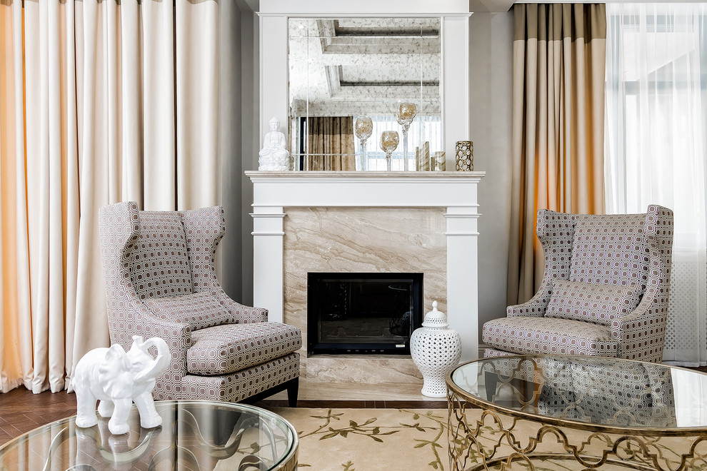 Обложка проекта: Уютный подмосковный коттедж в стиле Ar-Deco