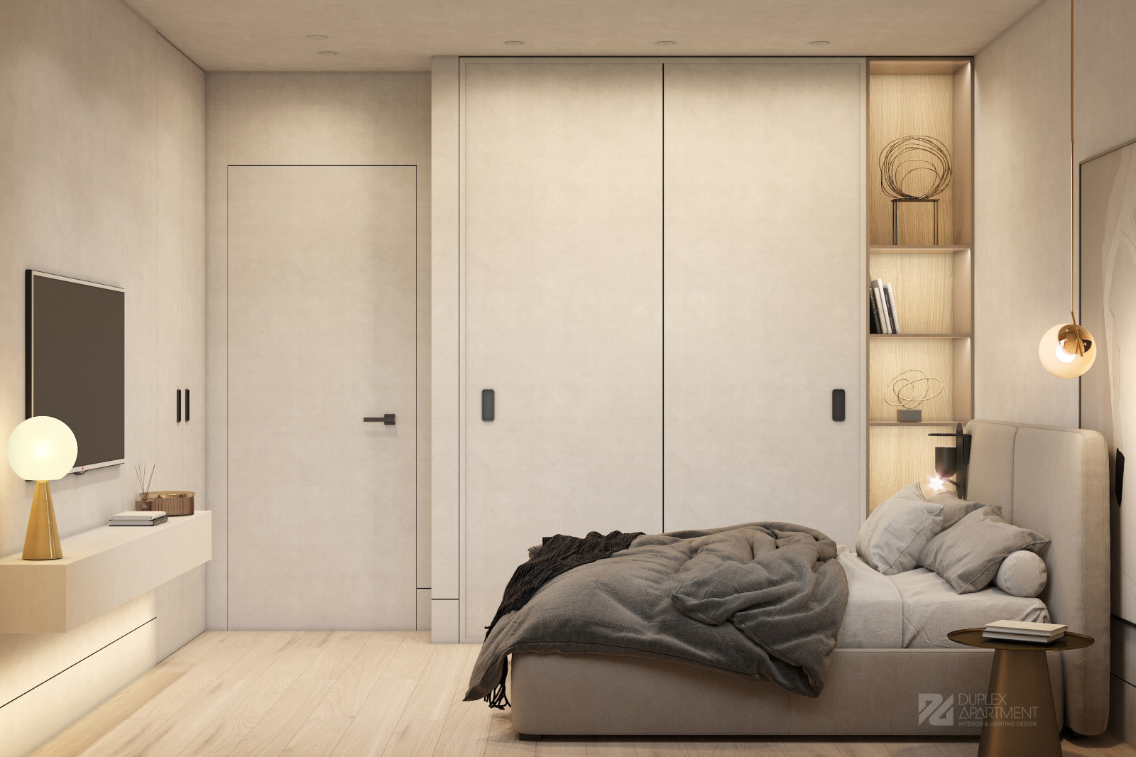 Обложка проекта: Двухуровневая квартира в таунхаусе