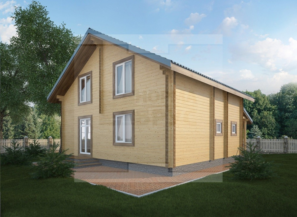 Дом из профилированного бруса НД1-11