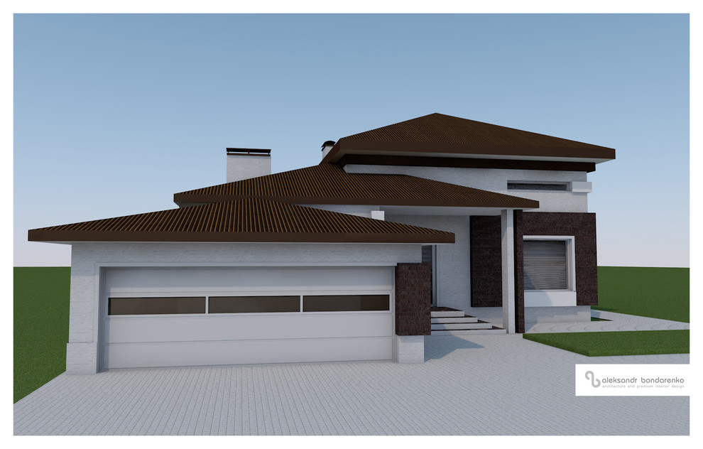 Архитектурный проект коттеджа в г.Краснодаре