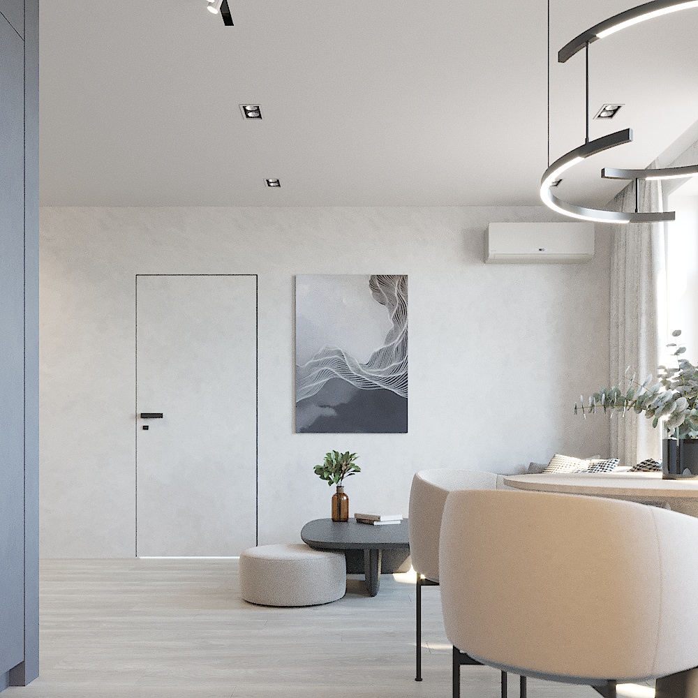 Кухня-гостиная ЖК Энтузиастов