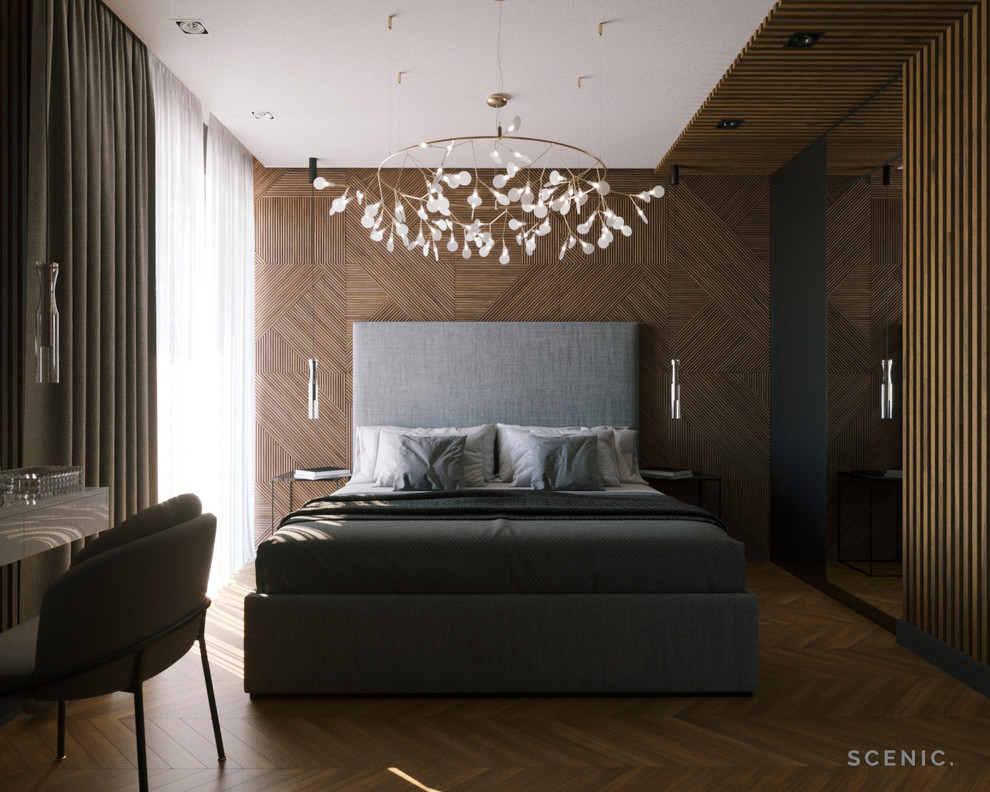 Обложка проекта: Фактурная спальня