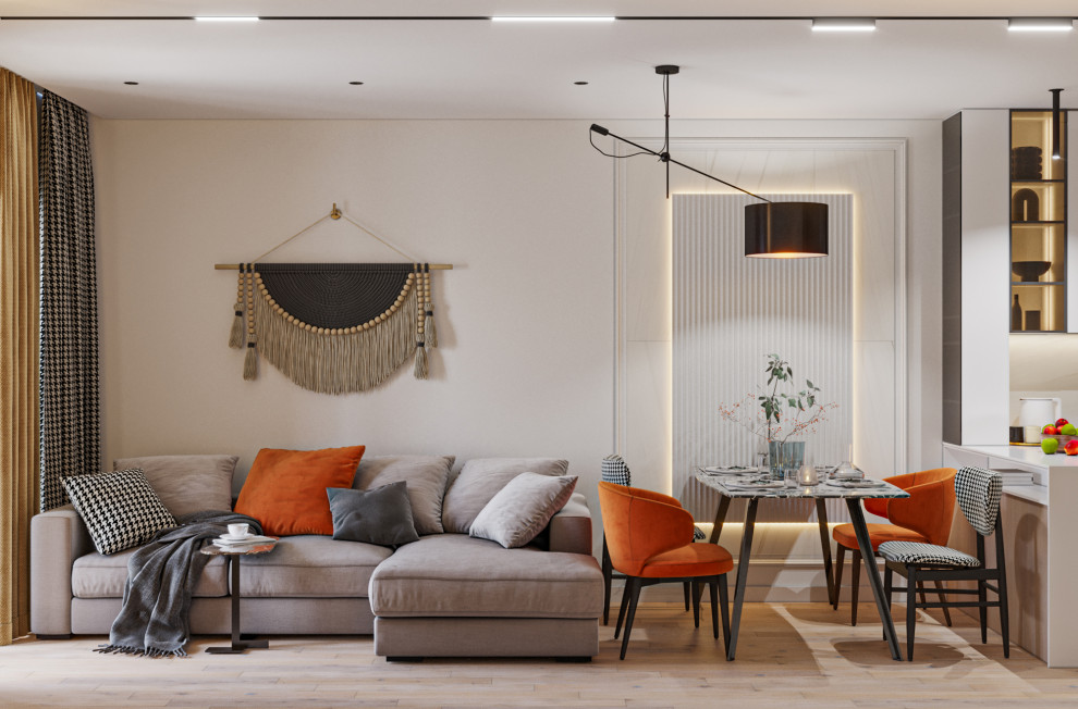 Теплый проект квартиры на севере