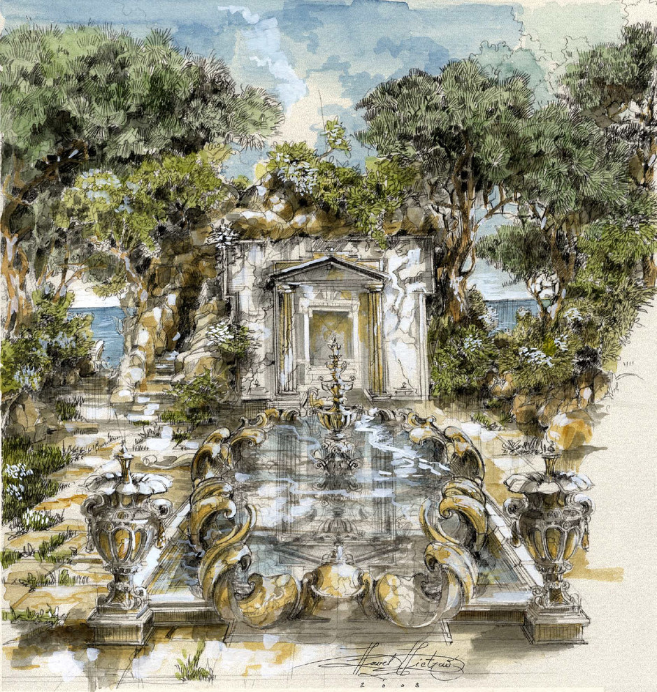 Эскизы - ландшафтный дизайн