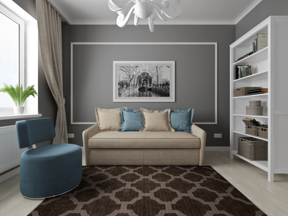 Гостиная в стиле современная классика