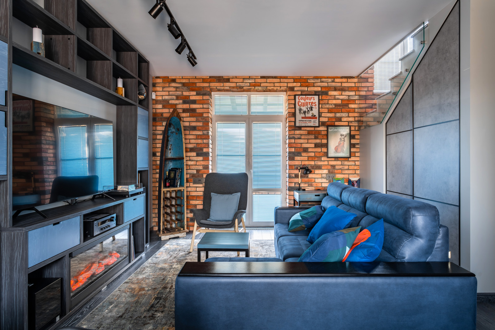 Лофт в Подмосковье в загородном доме