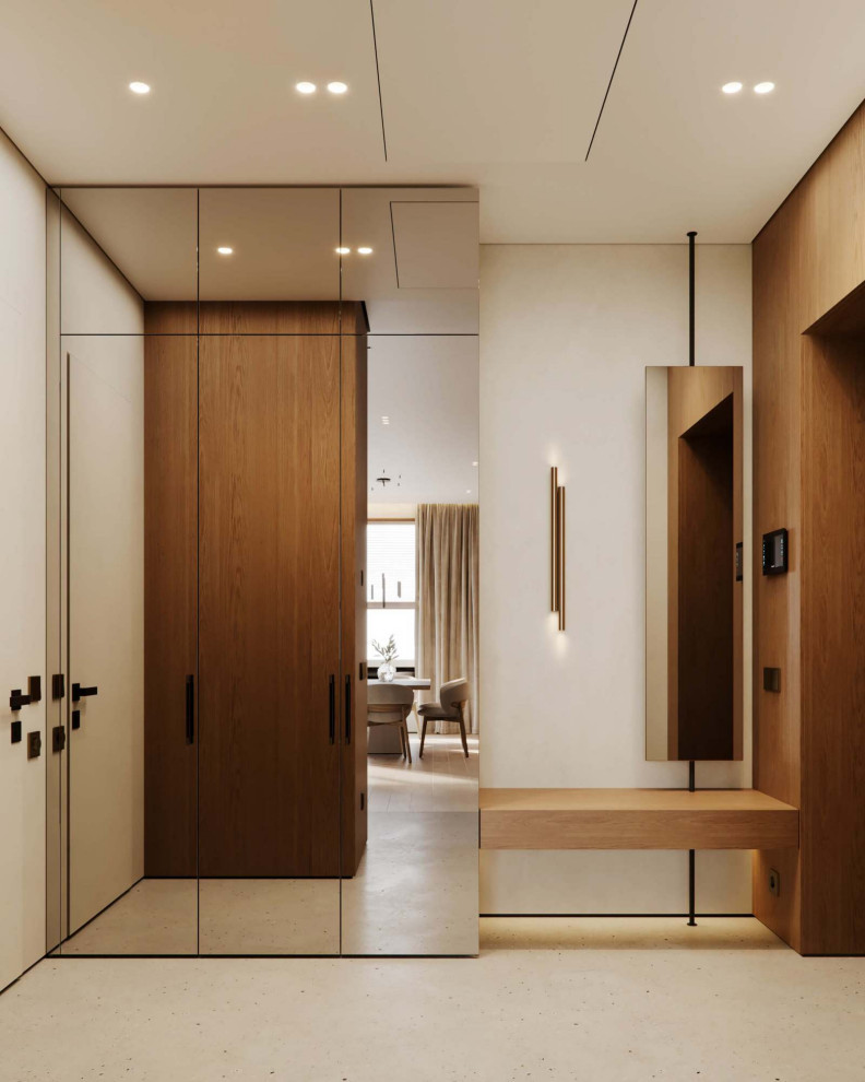 Теплый интерьер