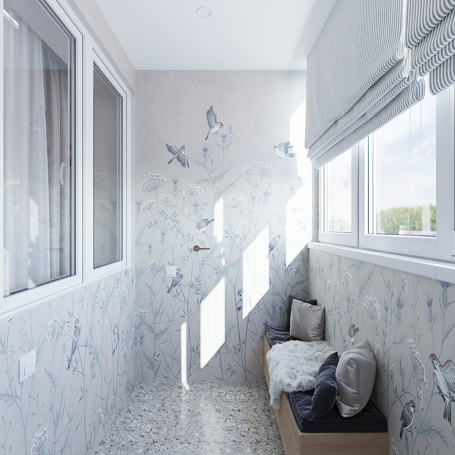 Дизайн проект квартиры 80 кв.м.