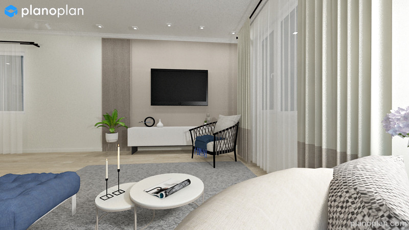 Гостиная для счастливой семьи