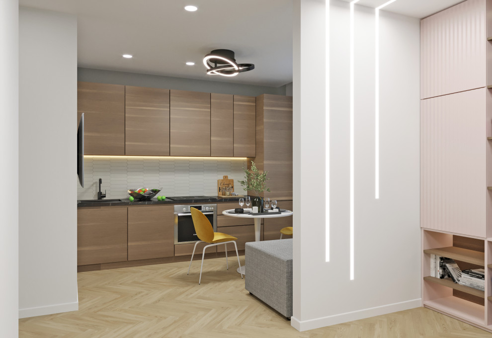 Обложка проекта: Интерьер для девушки-студентки