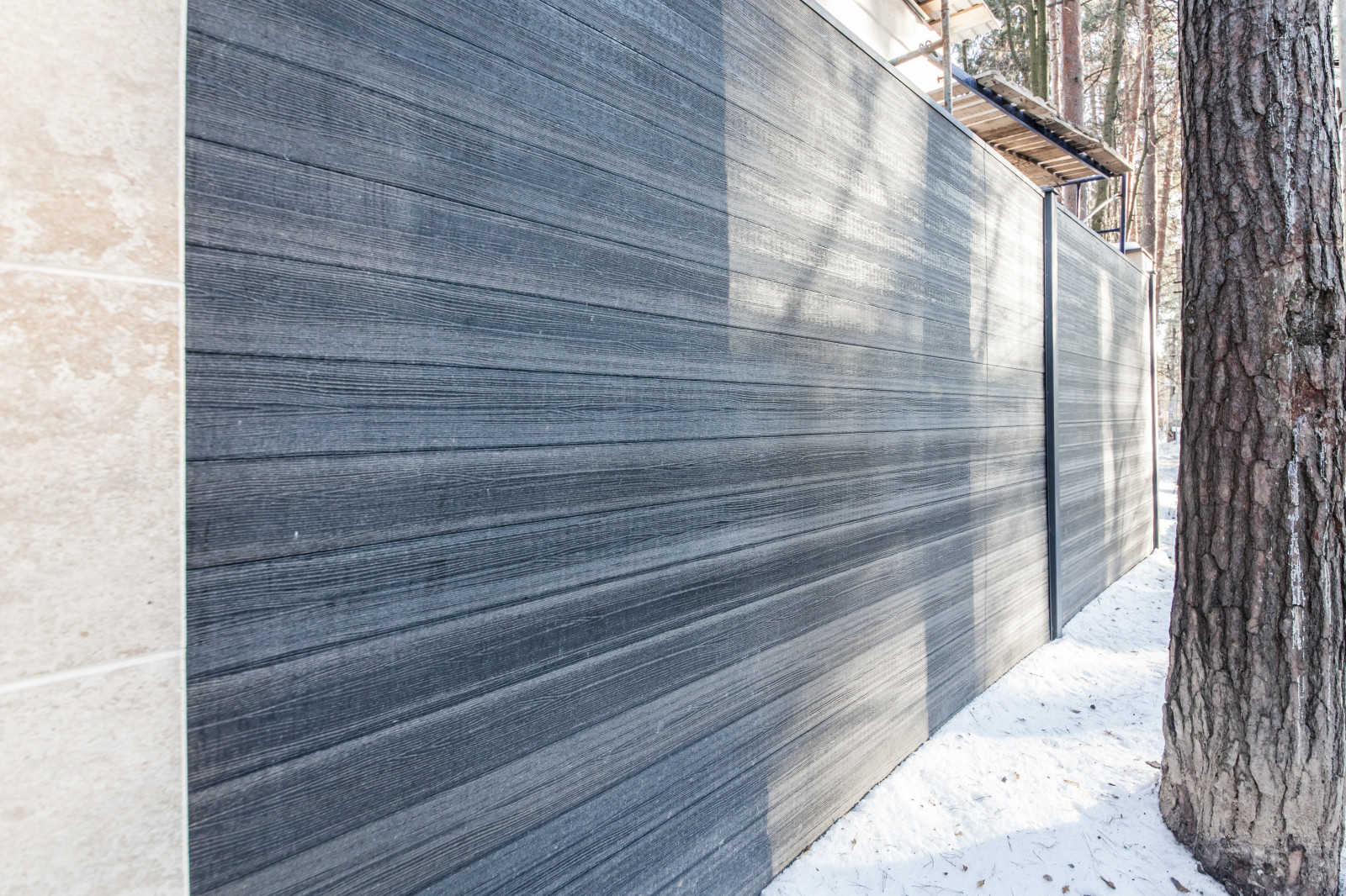 Заборы из ДПК